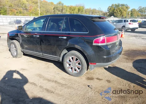 2009 Lincoln Mkx из США, поврежденный, VIN 2LMDU88C59BJ09343